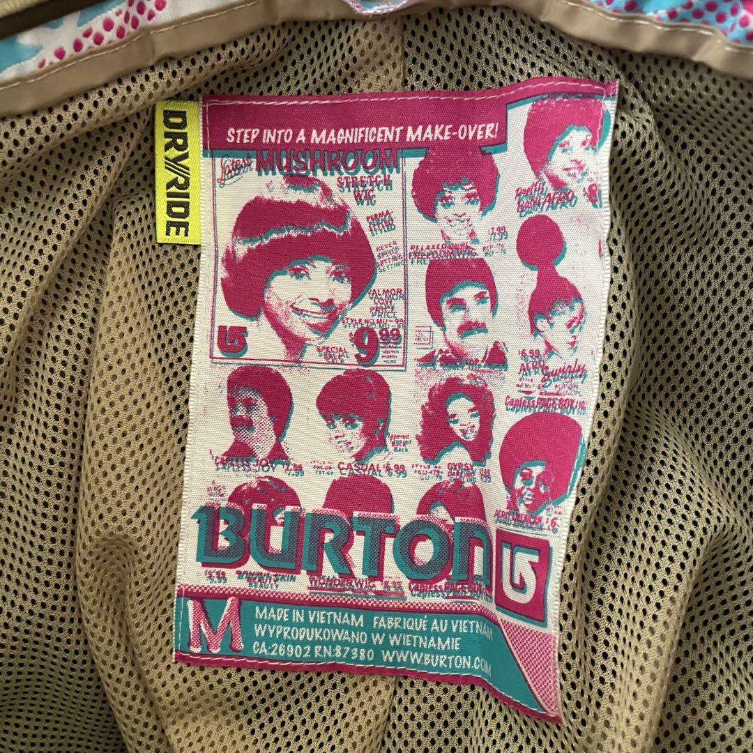 burtonバートンスキーパンツスノーボードウェアズボン下茶色ブラウン刺繍ロゴ