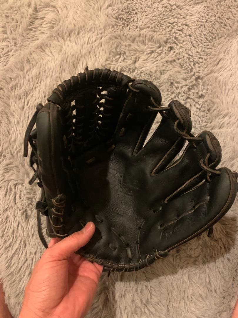 ミズノ グローバルエリート硬式グローブ 黒　内野手用