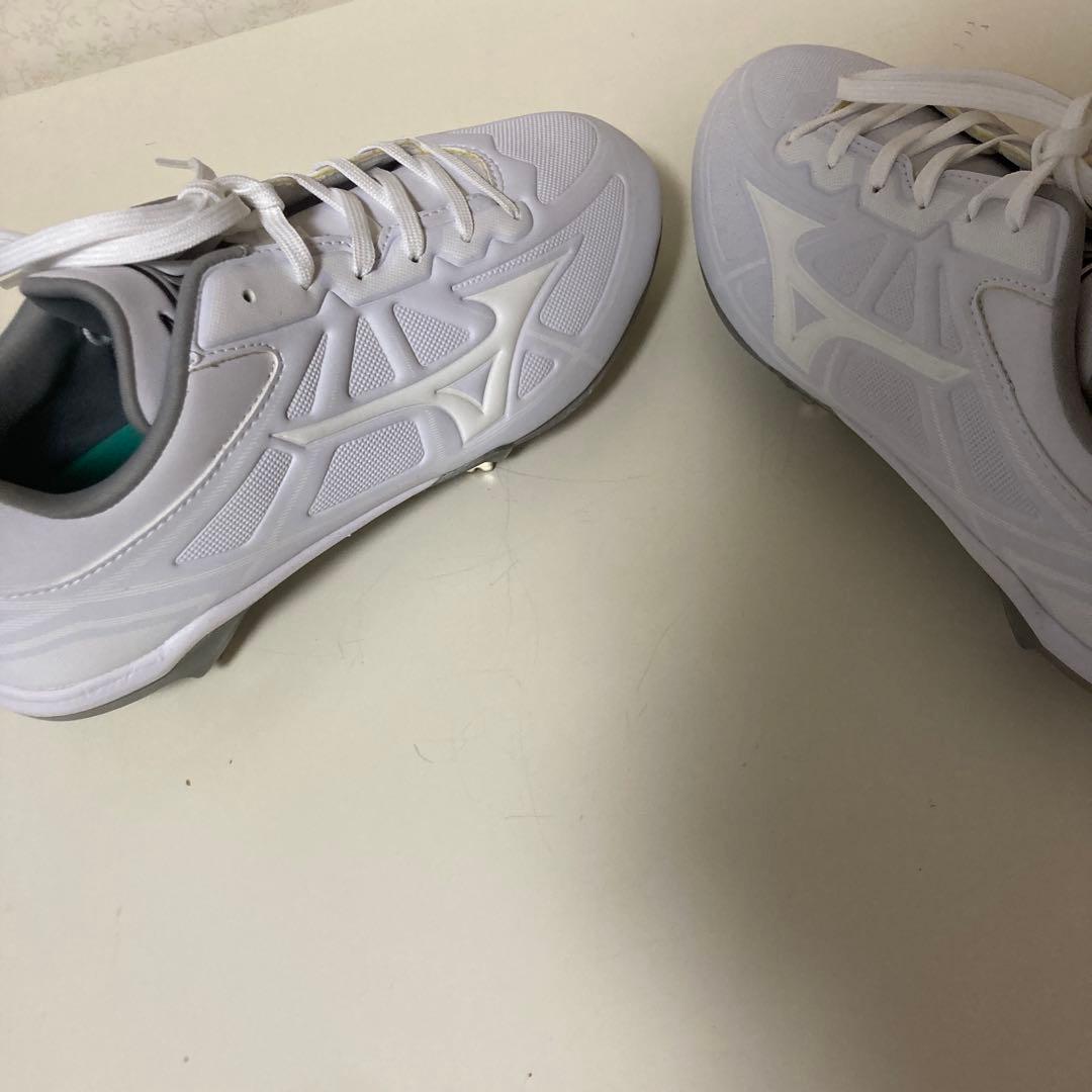 Mizuno ホワイト ローカット スパイク