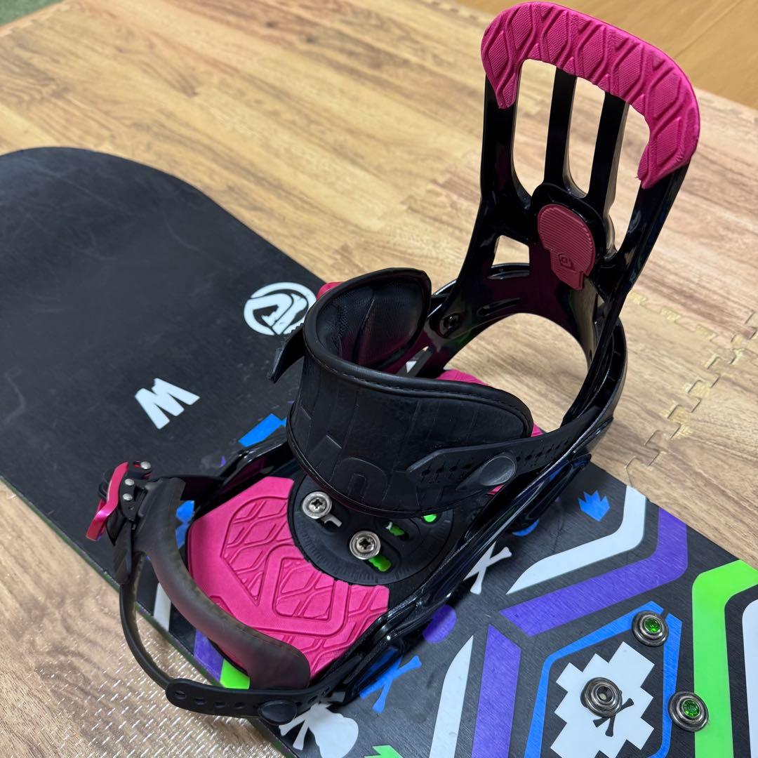 K2 WWW 152cm スノーボード SALOMON RHYTHM