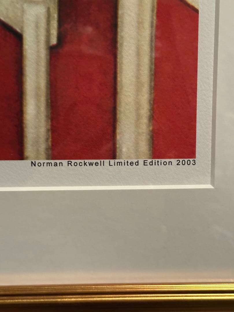 値下げ　ノーマンロックウェル 　Merry Christmas,Grandma