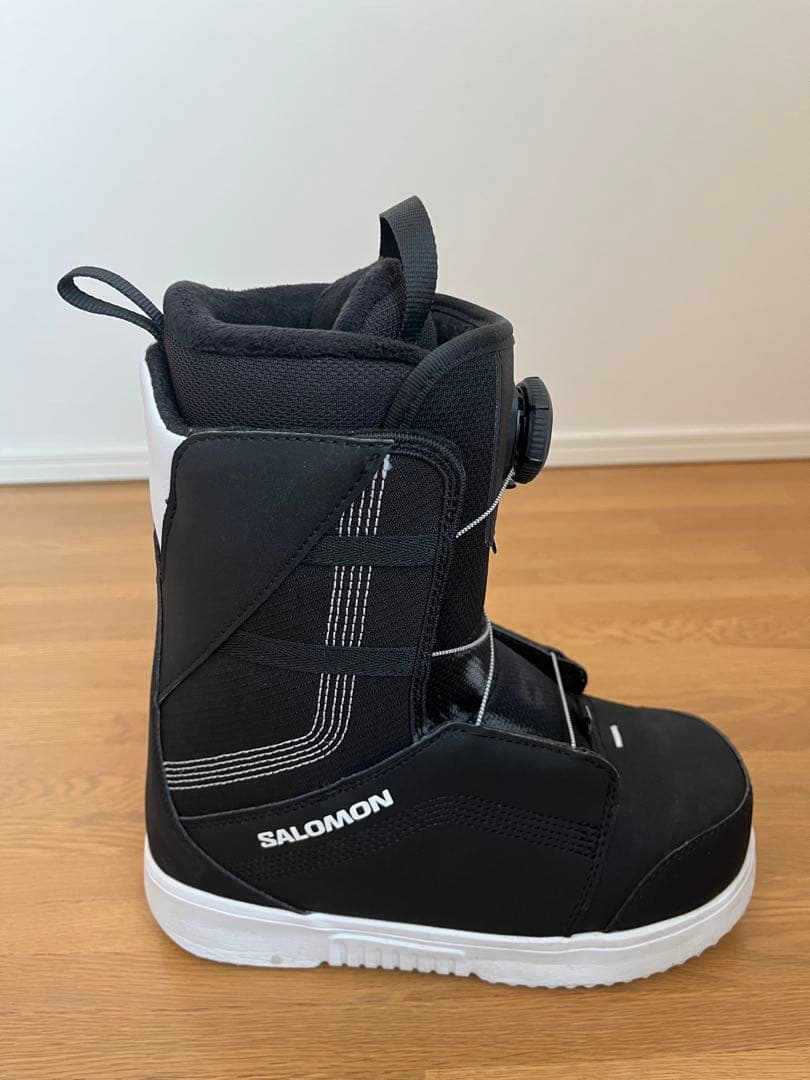 サロモンPROJECT BOA®キッズ用スノーボードブーツ22.5-23.0cm
