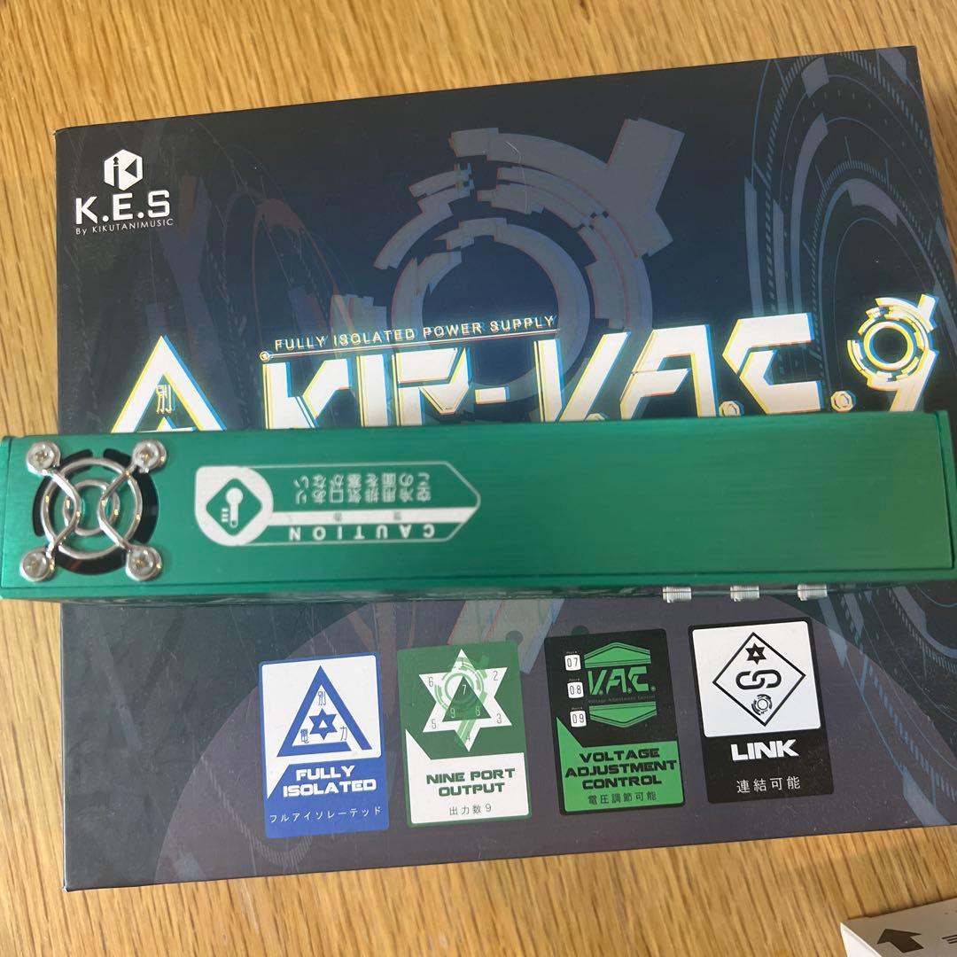 K.E.S KIP-V.A.C.9 パワーサプライ (箱、専用アダプタ付)