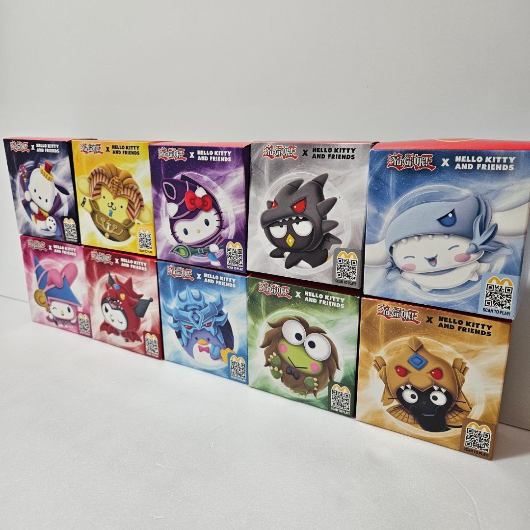 ★期間限定★ マクドナルド 遊戯王 サンリオ ぬいぐるみ コンプリート セット