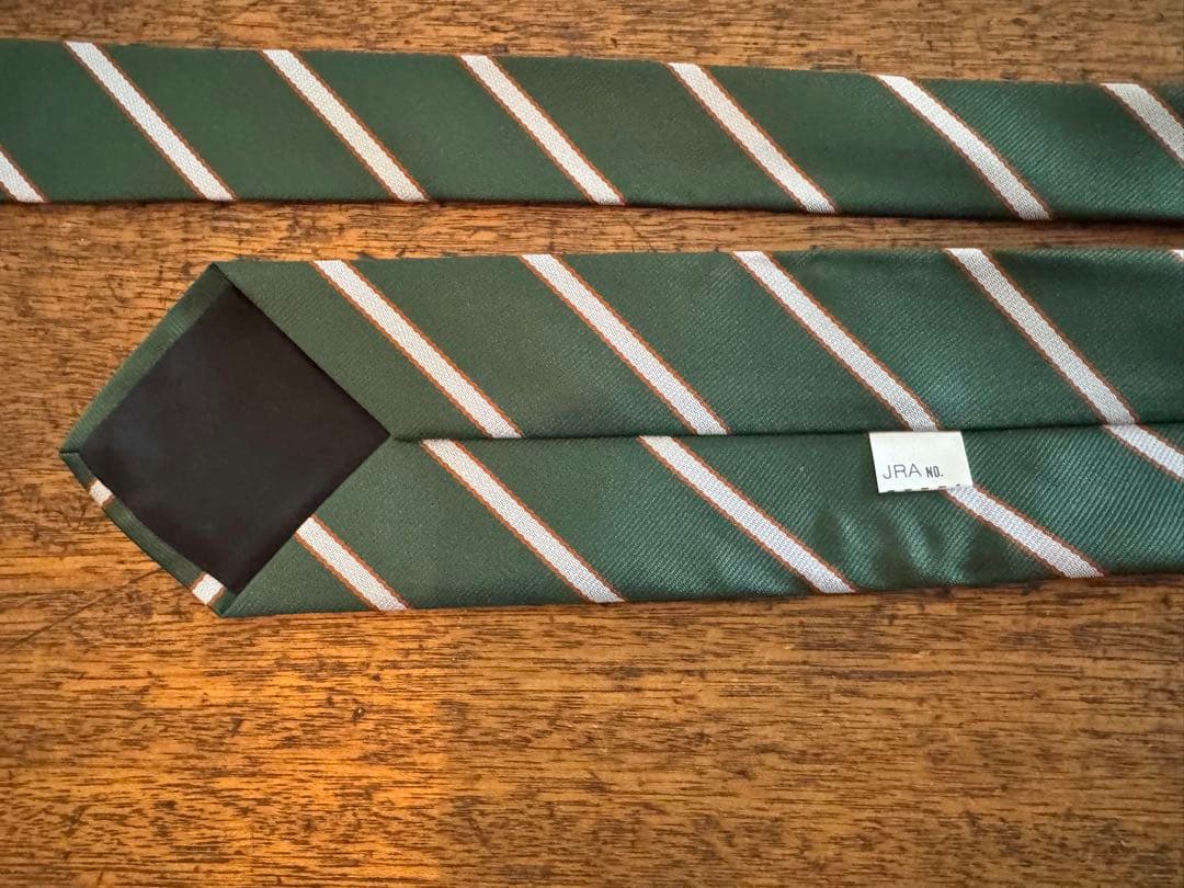 大昔のJRA 場外馬券場WINSの警備員のネクタイ　日本中央競馬会ウインズ