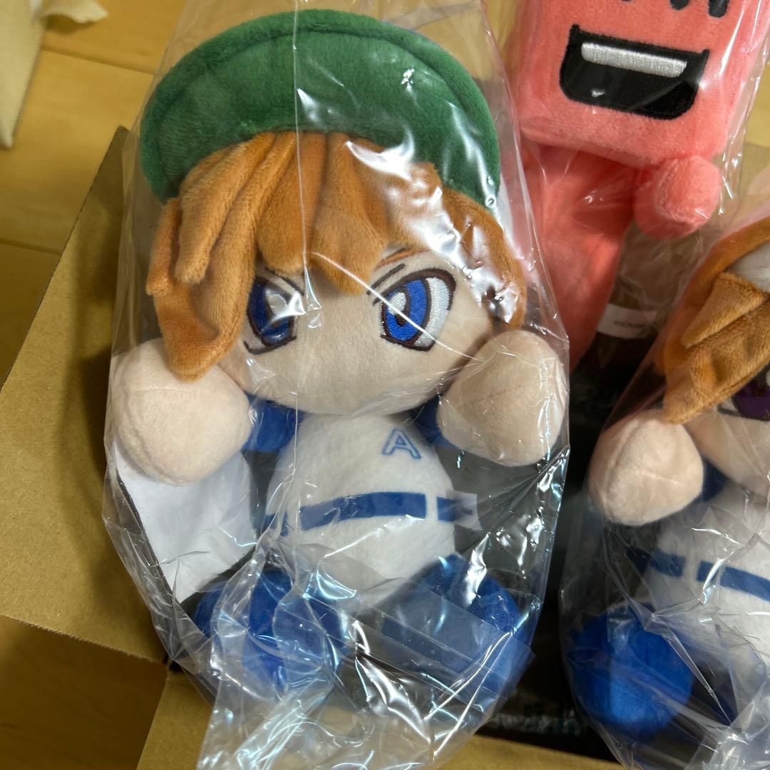 調子くん　絶好調　猪狩進　猪狩守　ぬいぐるみ 3体セット　コナミ　パワプロ