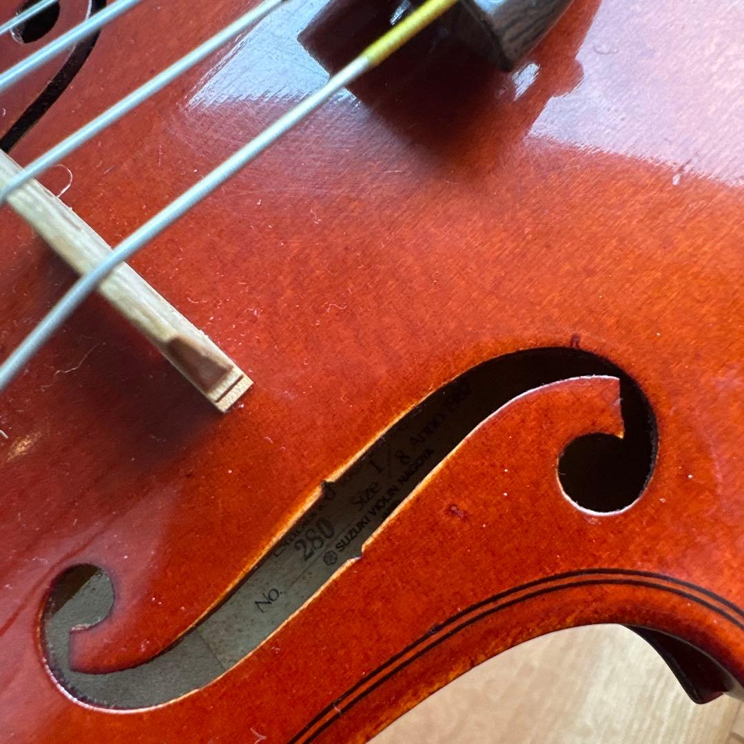 専用　バイオリン 本体 ケース付き　1/10サイズ、1/8 サイズ二台セット