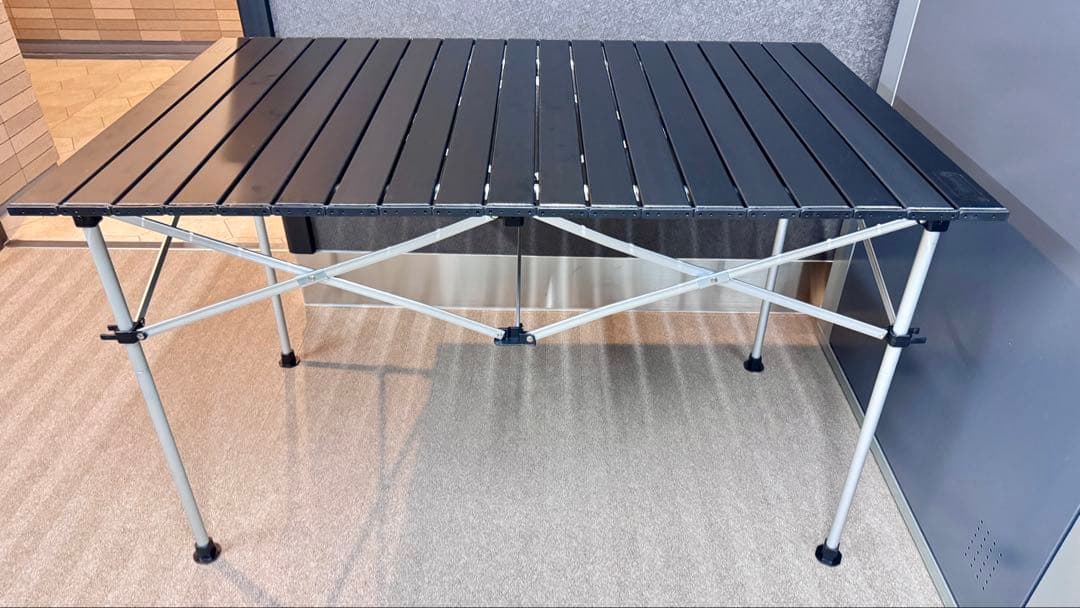 Coleman イージーロール 2ステージ テーブル 110 ブラック