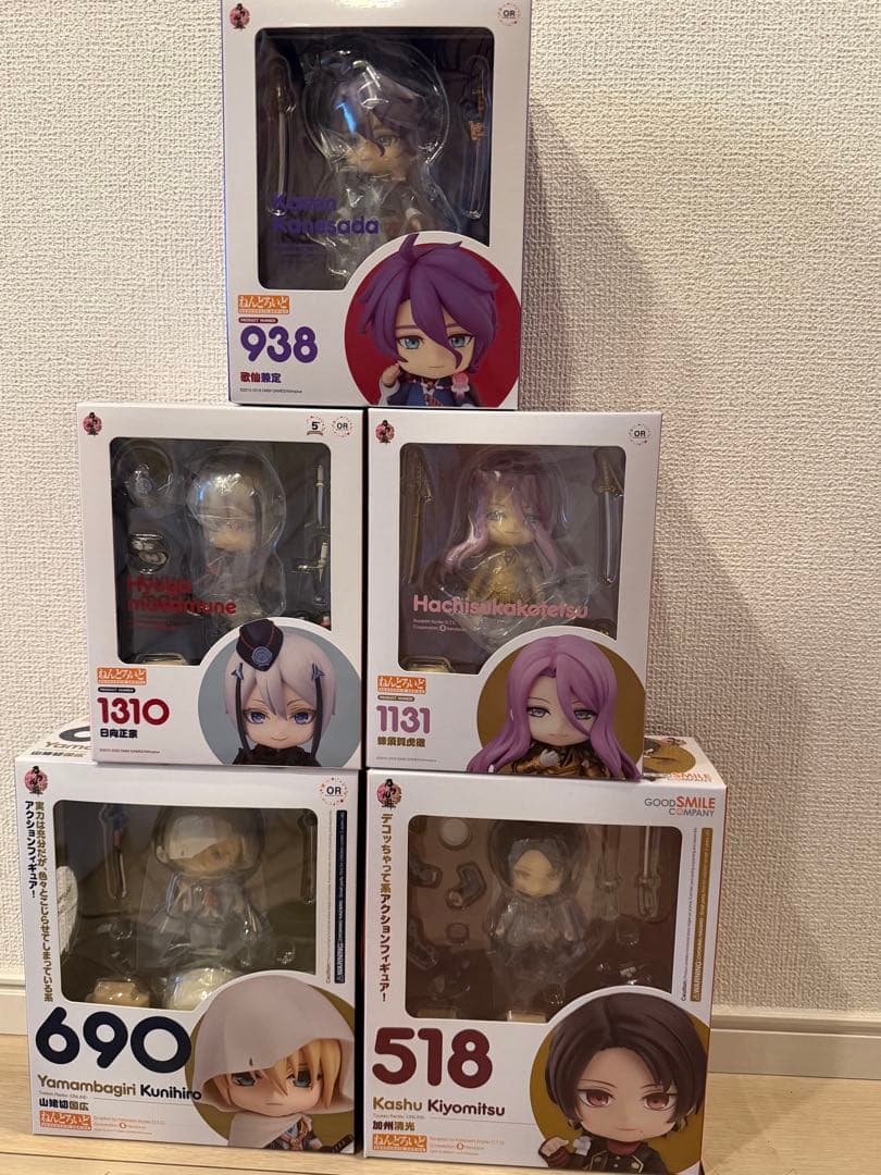 ねんどろいど 刀剣乱舞 5個　まとめ売り【未開封品】
