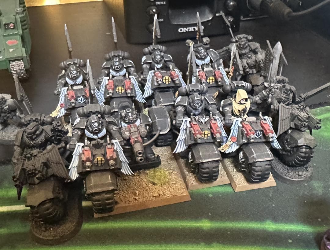 【塗装】ウォーハンマー 40k ダークエンジェル 大型アーミー（メタル希少など）