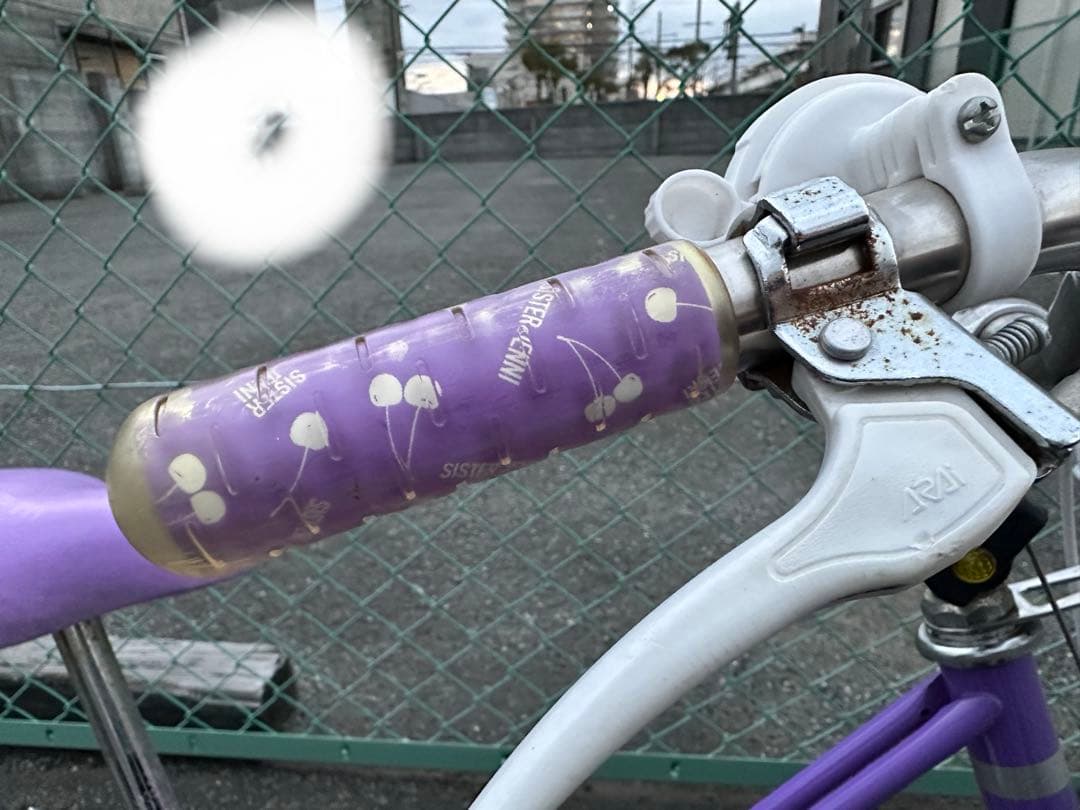 大阪府堺市引き取り‼️SISTER JENNI 子供用自転車 紫色