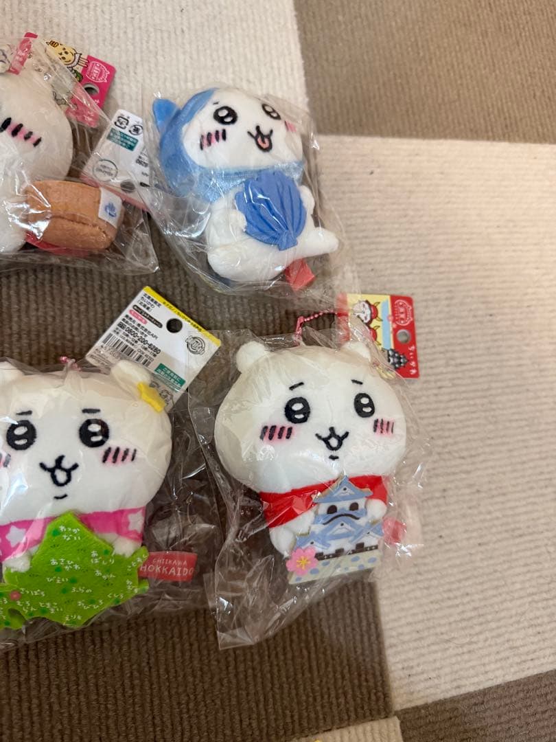 ご当地ちいかわ、ぬいぐるみキーホルダー 10個セット