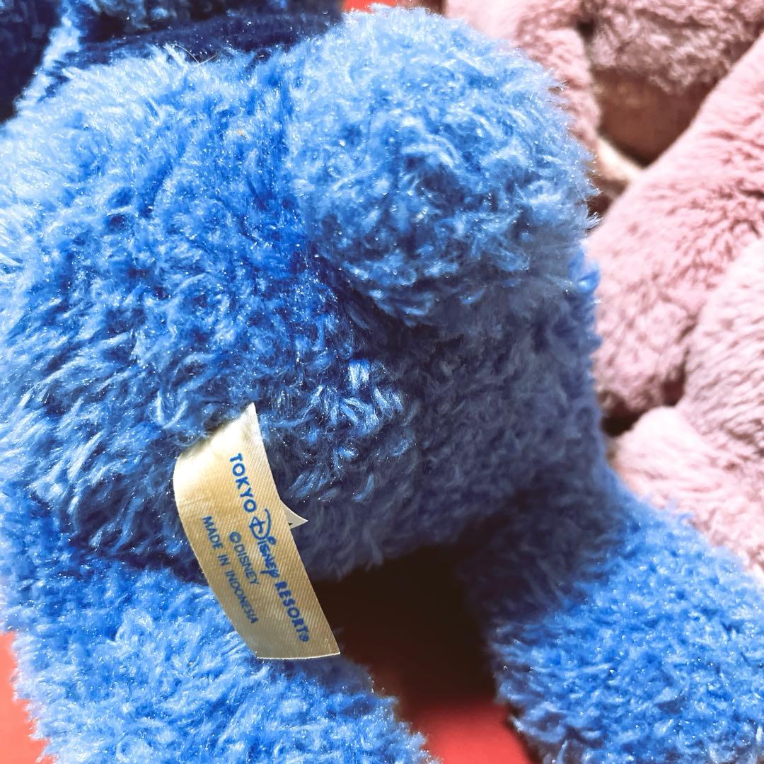 東京ディズニーランド　限定　スティッチ　エンジェル　ジャンボ　ぬいぐるみ