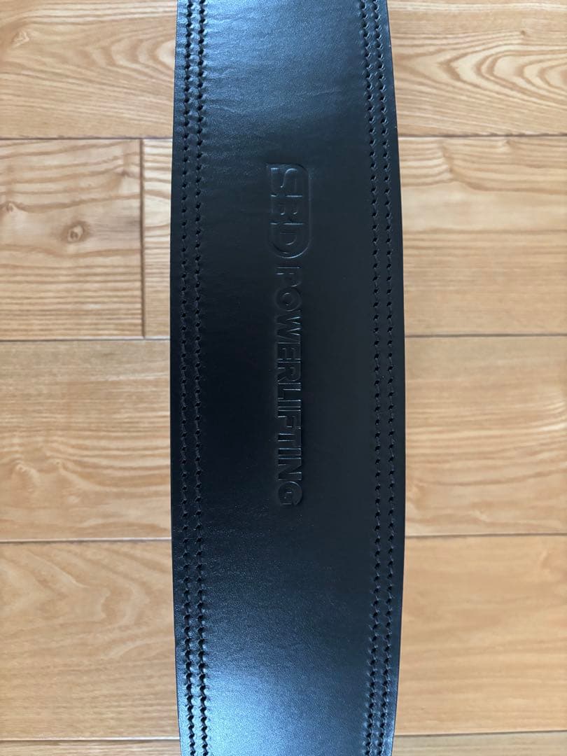 SBD トレーニング・パワーベルト ブラック/レッド