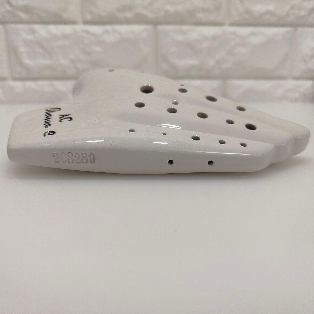 Osawa オオサワ トリプルオカリナ 磁器製 Te アルトC管 e