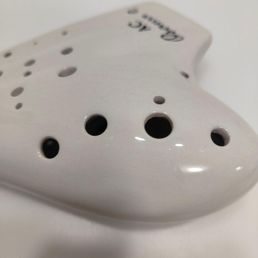 Osawa オオサワ トリプルオカリナ 磁器製 Te アルトC管 e