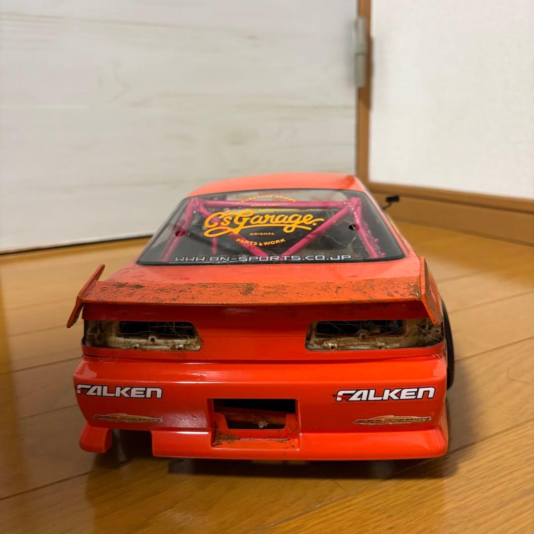 ヨコモ s13 ワンビア 180sx フロント移植 ボロ車仕様