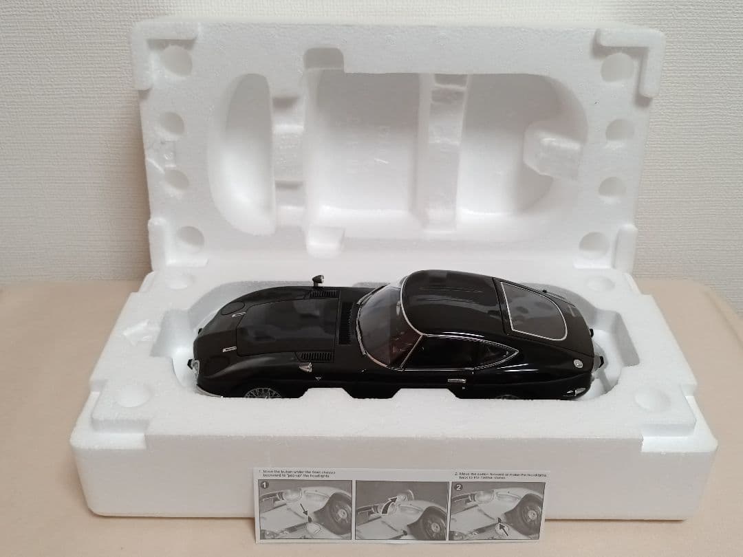 AUTOart Toyota 2000GT ワイアースポークホイール 1/18