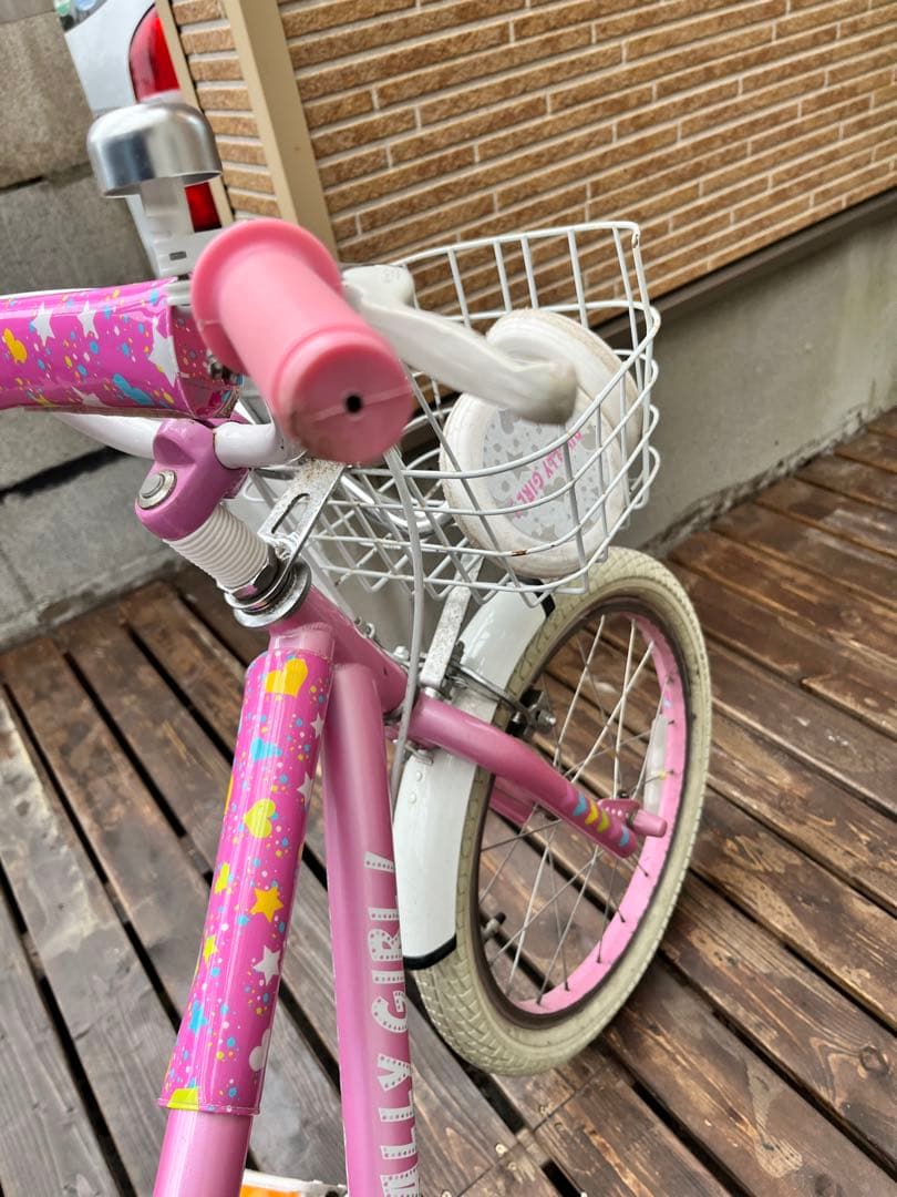 子供用自転車 あさひサイクル　デューリーガール　女の子　18インチ