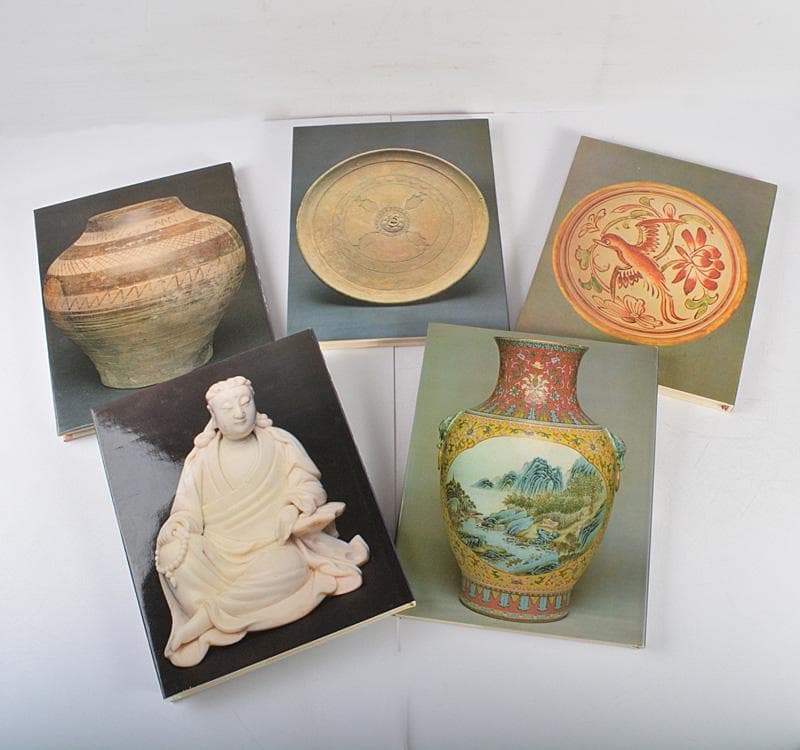 中国陶磁史　光復書局　譚旦冏編選　中国陶瓷　全5冊揃　M　R5434C