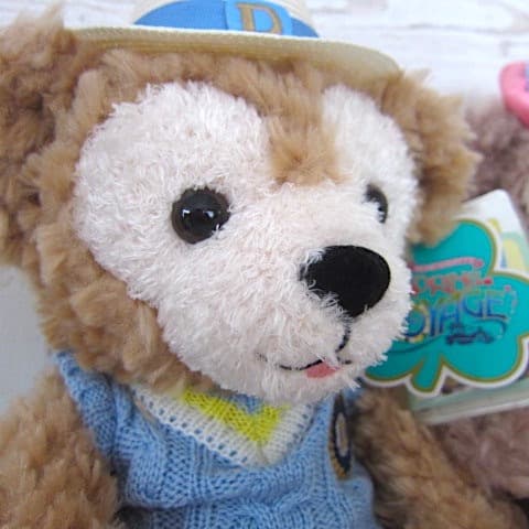 ぬいぐるみ09／TDS　ダッフィー＆シェリーメイ　オープンマウス