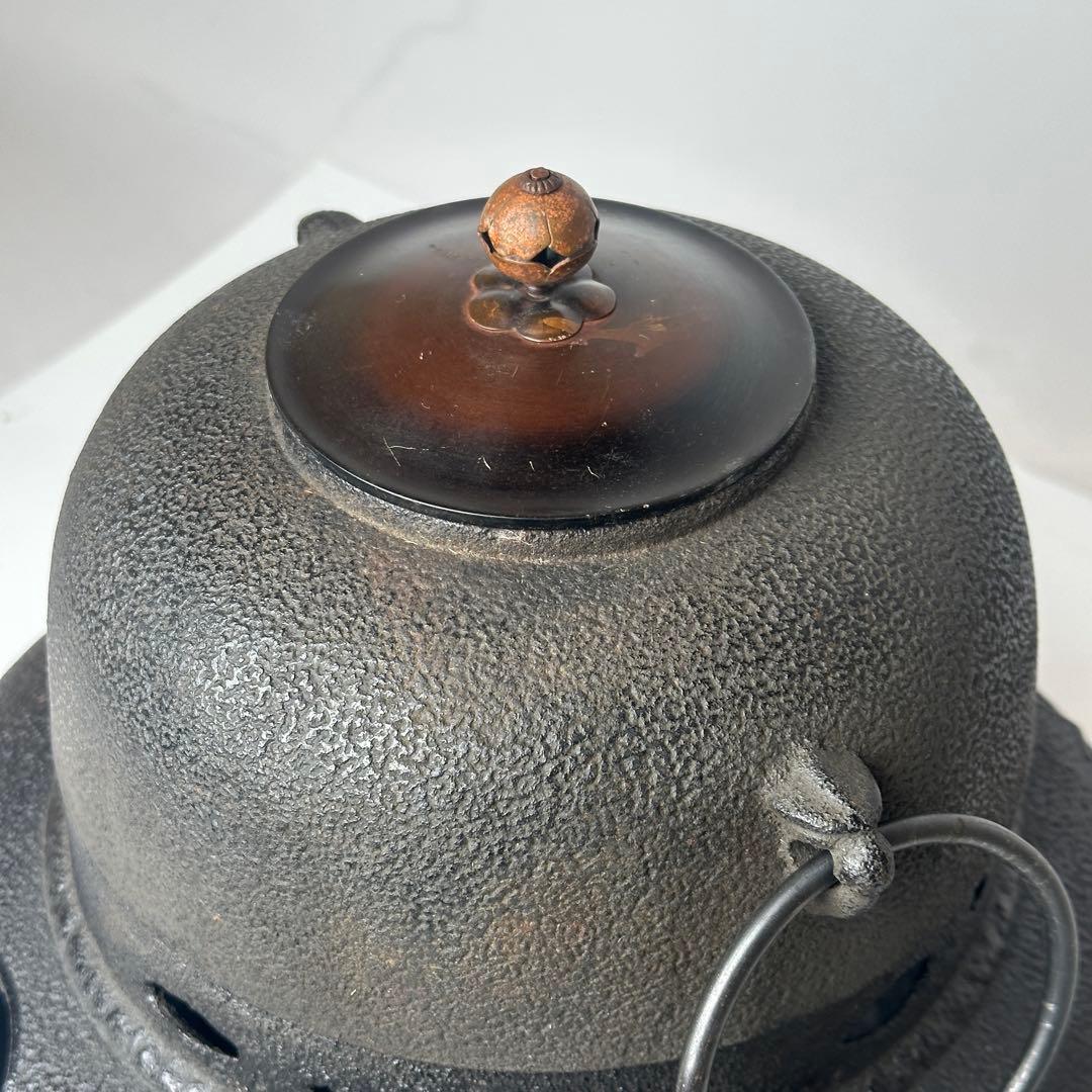 美品 風炉釜 龍敏堂造 龍敏堂