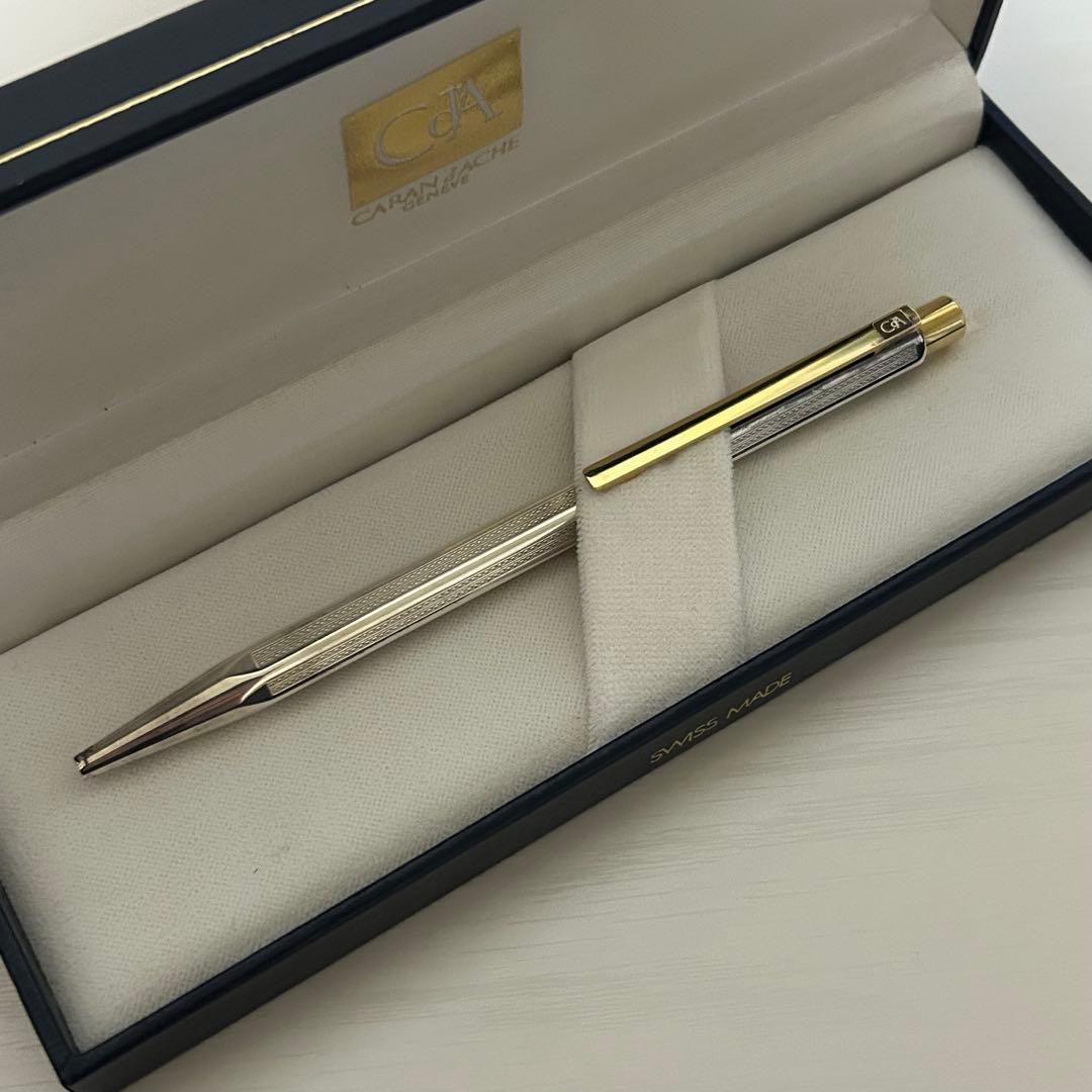 カランダッシュ ヘクサゴナルコレクション エクリドール シルバー ボールペン