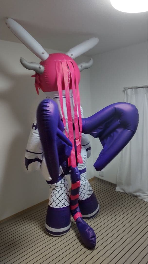 hongyi製　空気ビニール人形　着ぐるみ　ダブルレイヤード