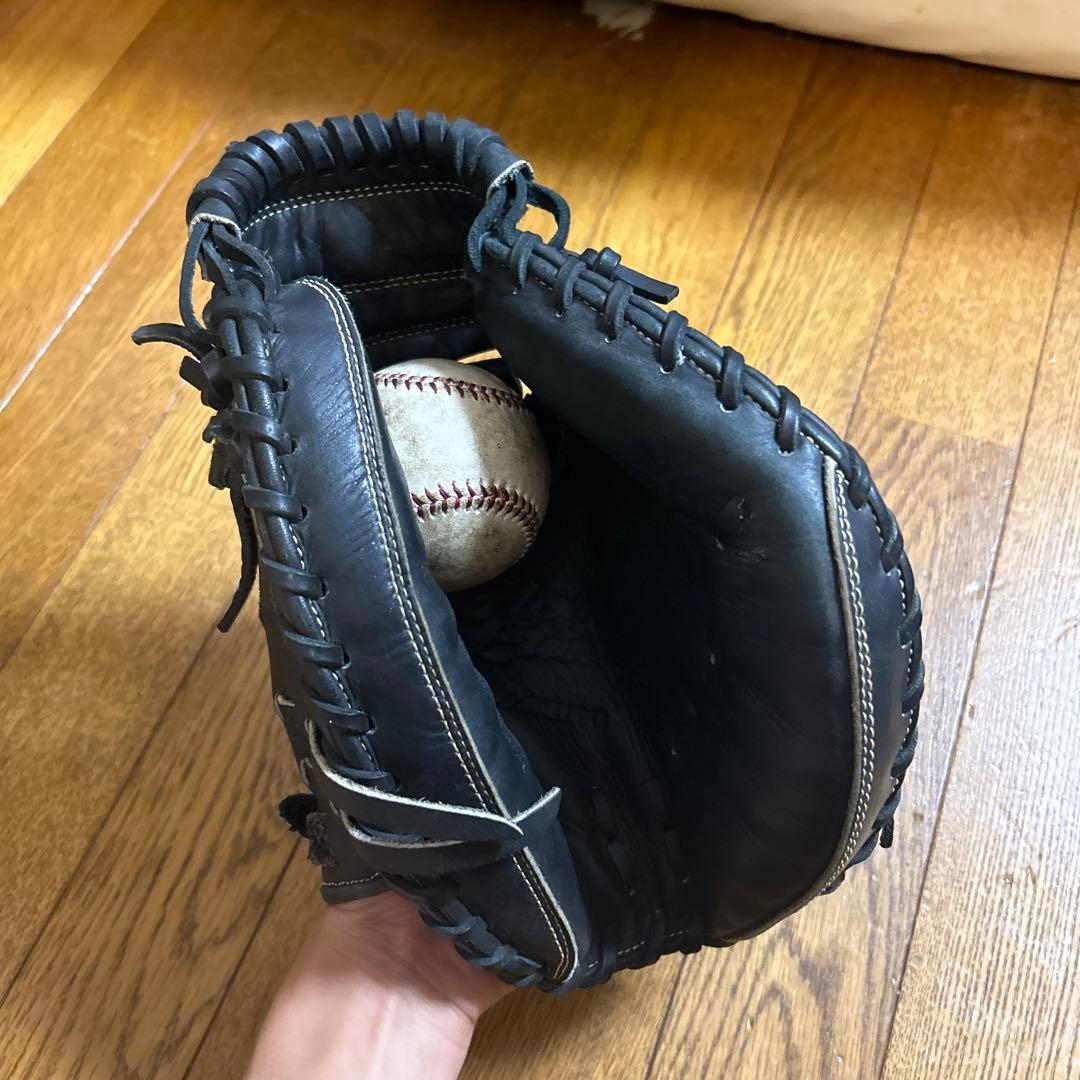 Mizuno 軟式キャッチャーミット 黒