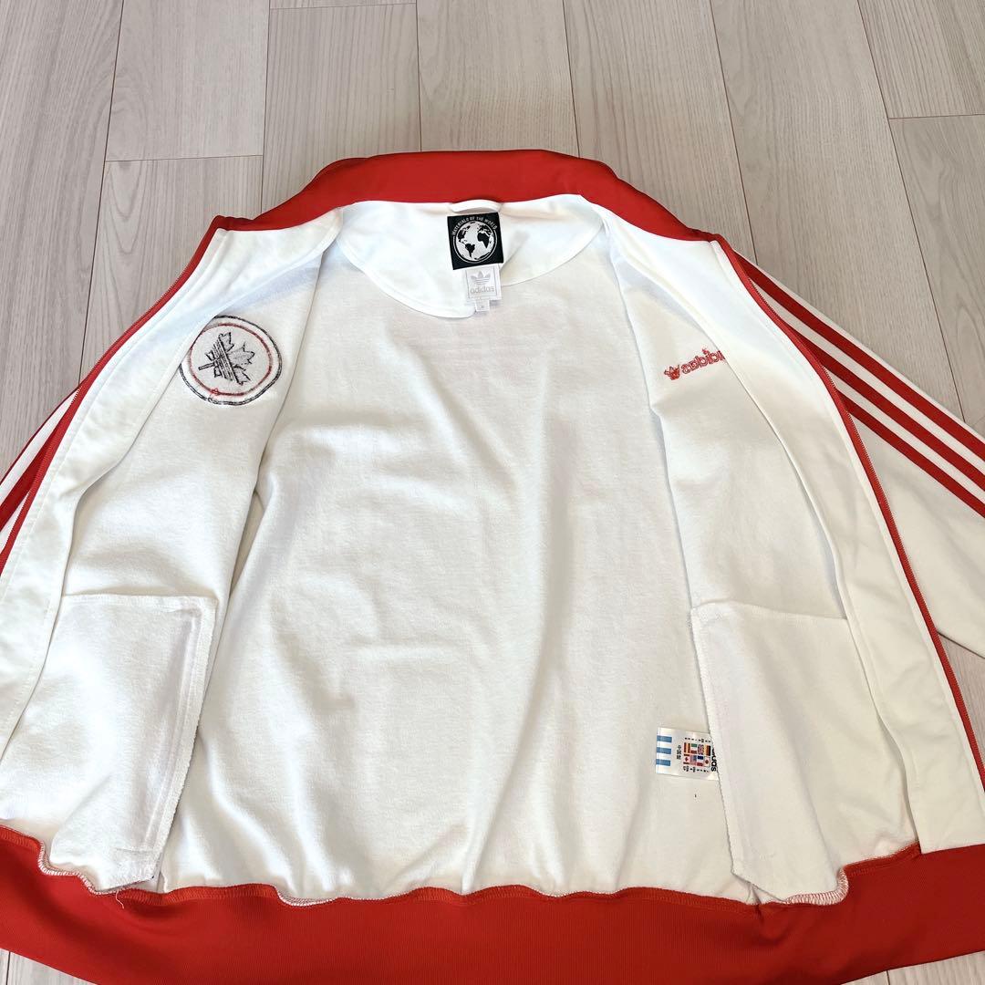 希少 adidas 90s 00s カナダ代表 トラックジャケット 良品