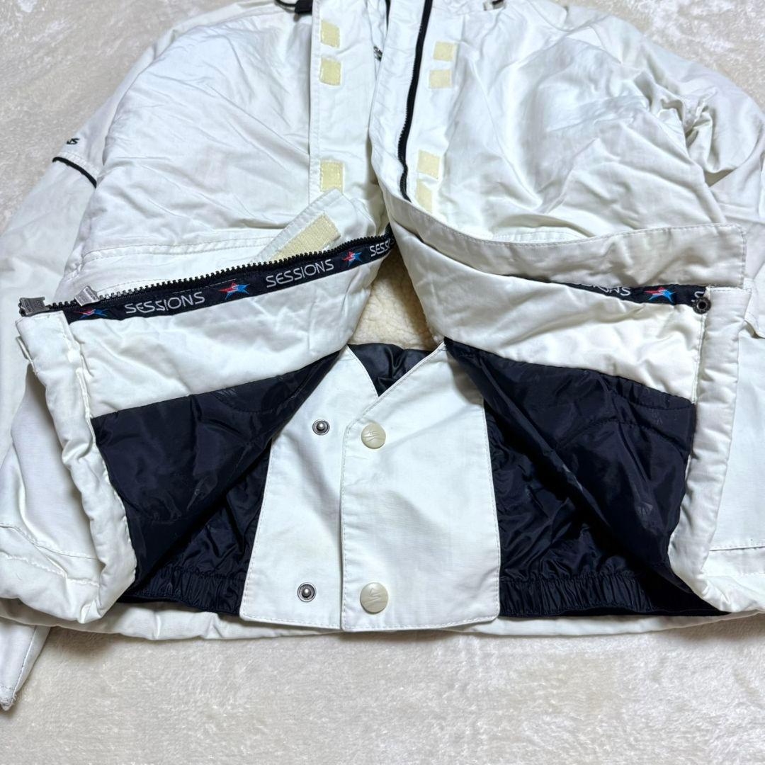 セッションズ スキーウェア ジャケット ボア フード