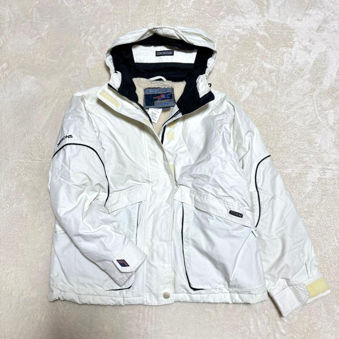 セッションズ スキーウェア ジャケット ボア フード