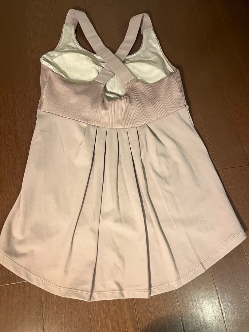 新品未使用 SUKALAスカーラ Mサイズバックフレアタンク モカ