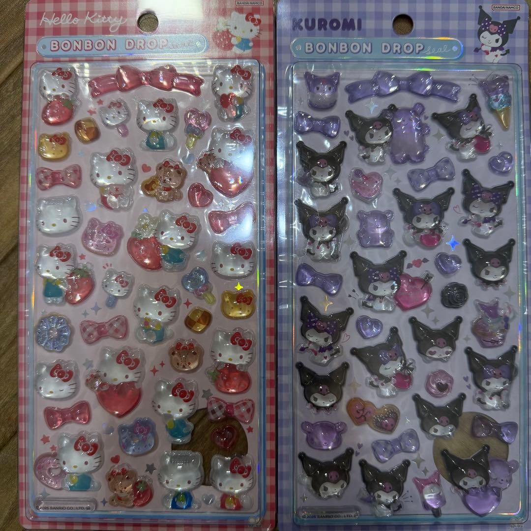 サンリオ ボンボンドロップシール 第2弾 8枚セット