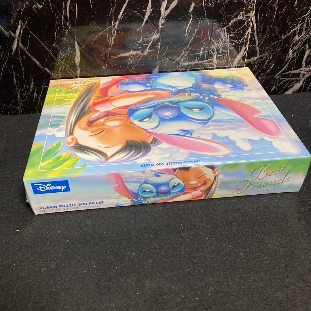 廃盤　未開封　新品 ジグソーパズル　ディズニー　リロ＆スティッチ　500ピース