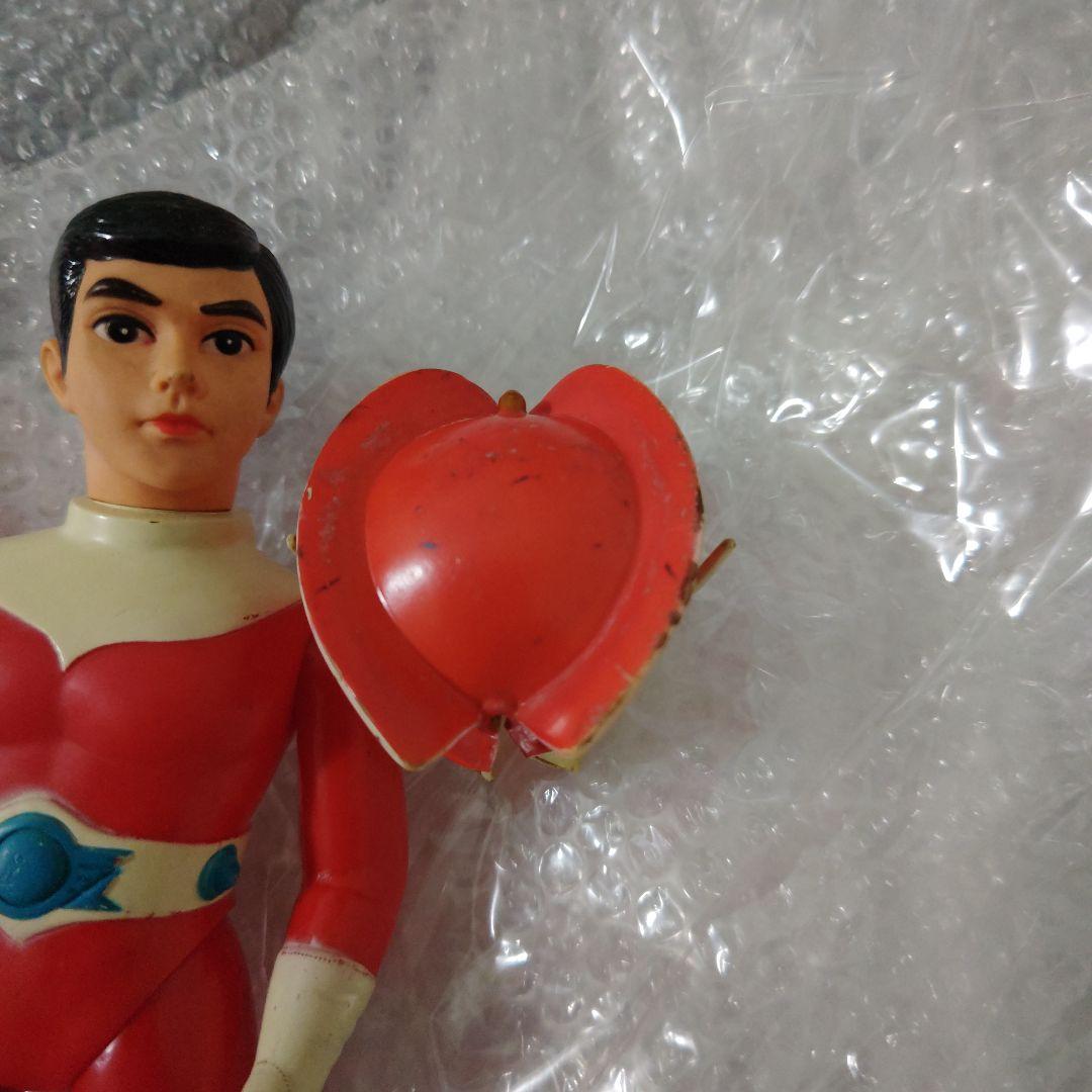 ブルマァク　レッドマン　面取れ　ソフビ　29cm　現状品