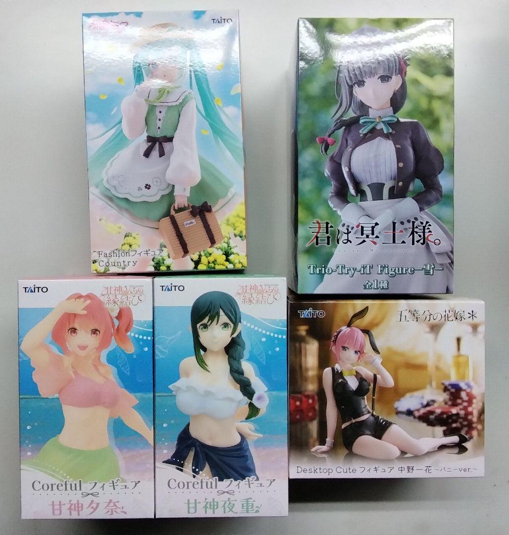 初音ミクFashion フィギュアCountry　五等分の花嫁他フィギュア