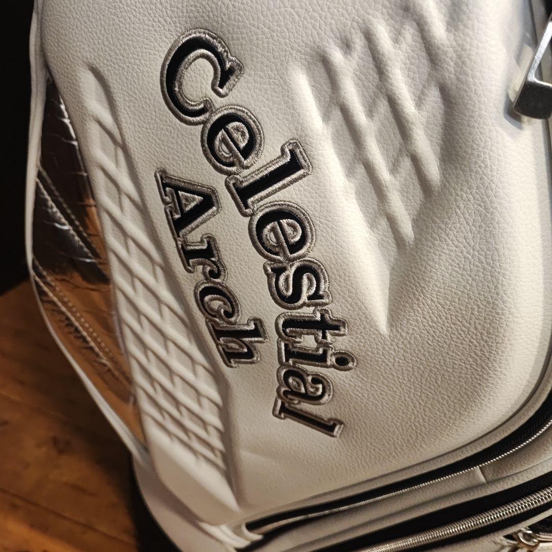 新品 数量限定 アーチゴルフ スタンドキャディバッグ 9.5インチ ホワイト