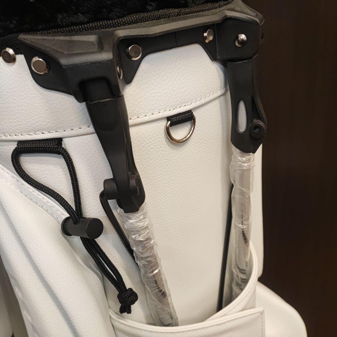 新品 数量限定 アーチゴルフ スタンドキャディバッグ 9.5インチ ホワイト