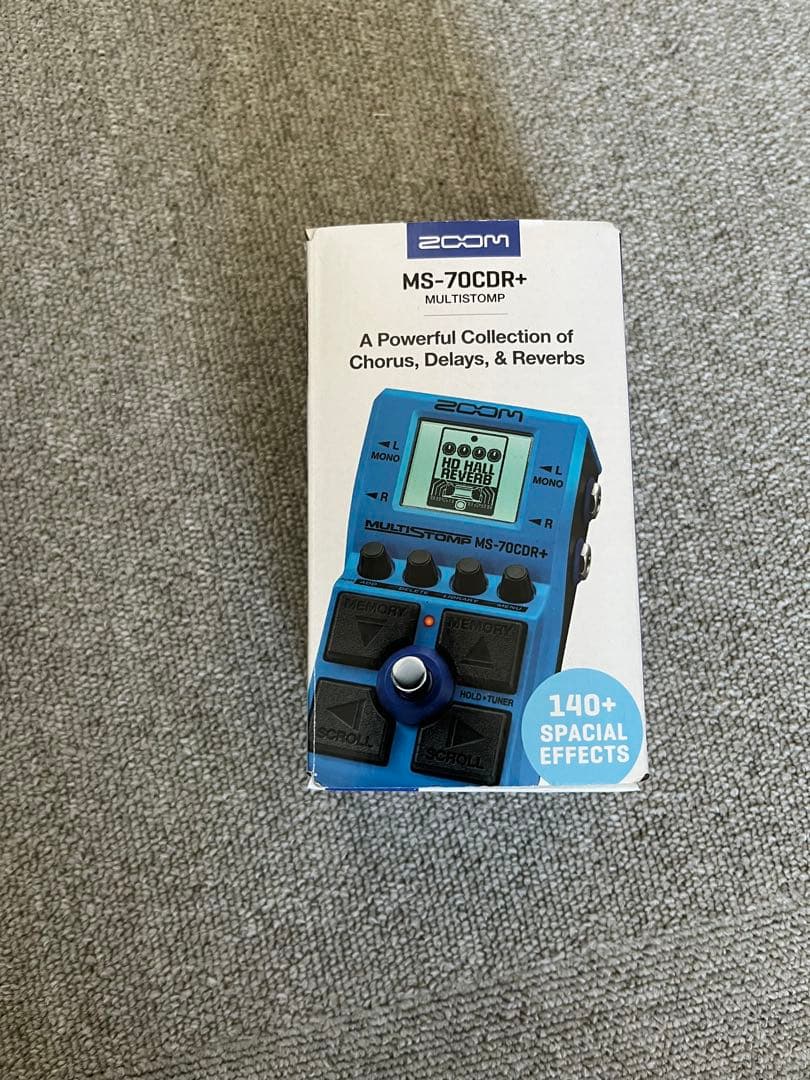 ZOOM MS-70CDR+ 空間系マルチストンプ