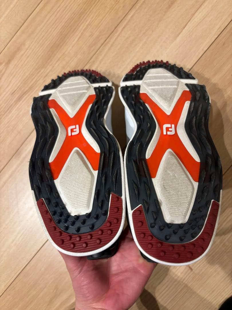 【最終値下げ】FootJoy X25 ゴルフシューズ ホワイト/ブラック