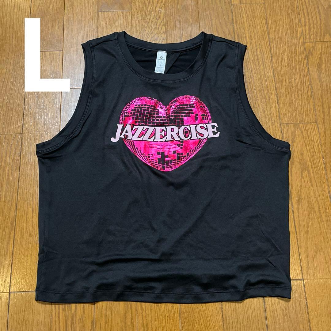 ジャザサイズ 新作 バックオープン タンクトップ Lサイズ