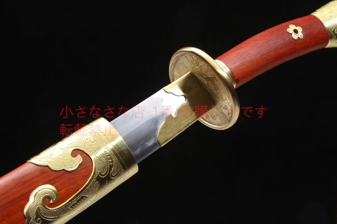 マホガニーナイフ上等マホガニー 古兵器 武具 刀装具 日本刀 模造刀 居合刀