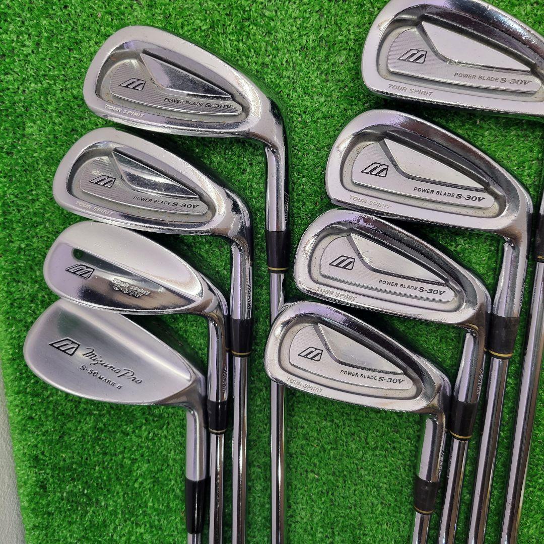 (1085)⛳初心者男性用ゴルフクラブセット　ミズノゴルフクラブセット