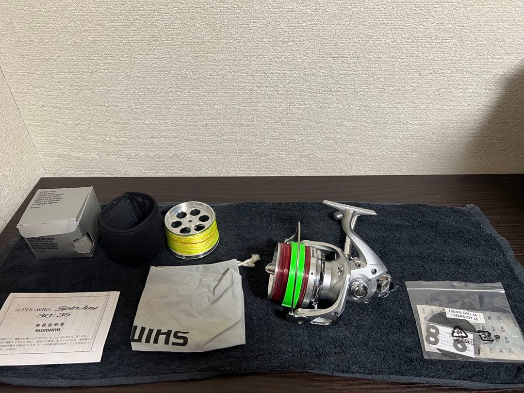 SHIMANO Spin Joy 35 細糸使用 スーパーエアロ