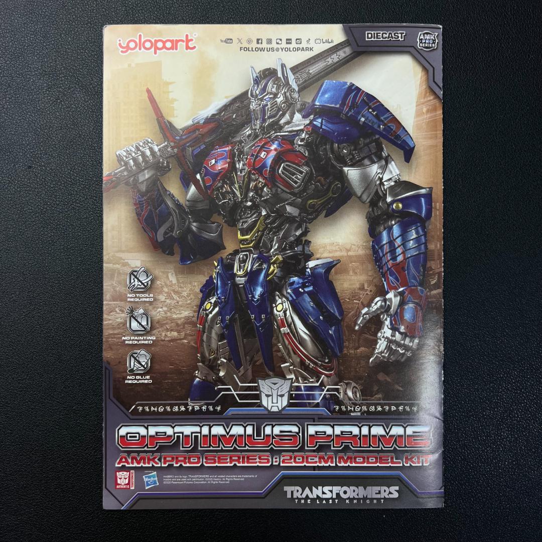 YOLOPARK トランスフォーマー 最後の騎士王 オプティマスプライム 組立済