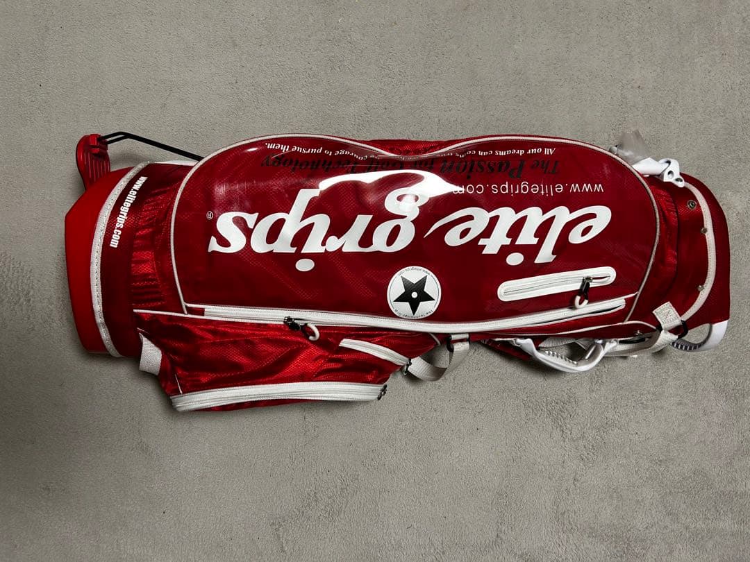 elite grips ゴルフバッグ 赤