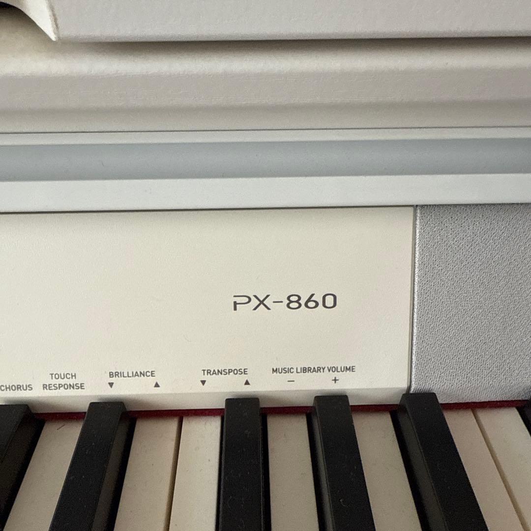 ナム、CASIO Privia ホワイト電子ピアノ