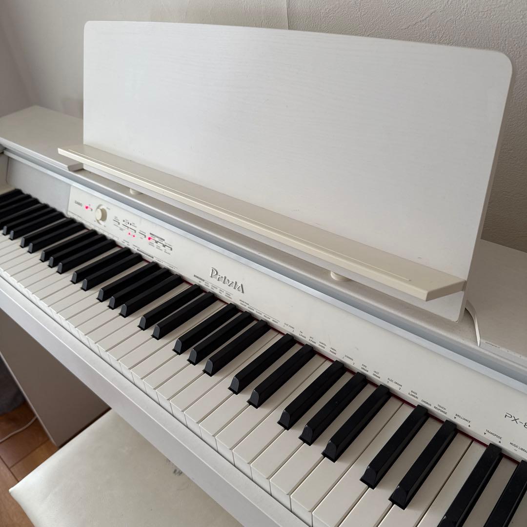 ナム、CASIO Privia ホワイト電子ピアノ