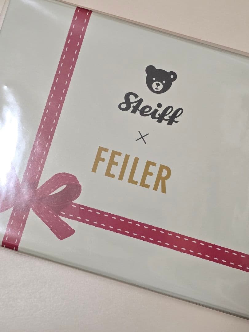 Steiff x FEILER フェイラー シュタイフ 三越 特別コラボセット